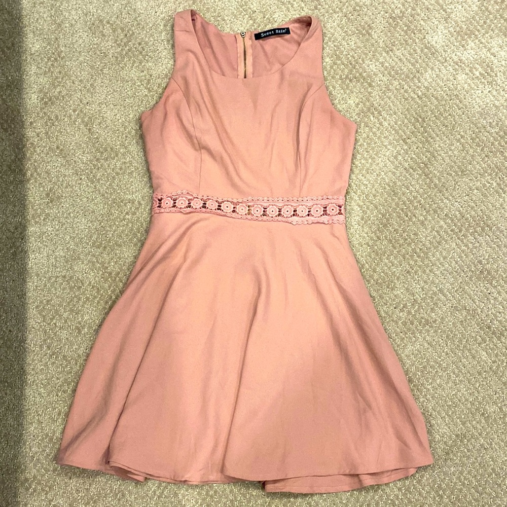 Sweet Rain Light Pink Dress